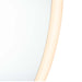 NOVA of California Aurora Round Backlit LED Wall Mirror — close-up detail
