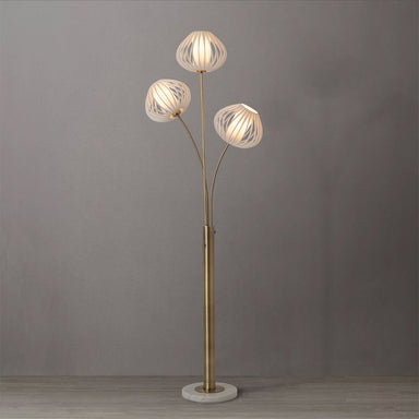 NOVA of California Bloom 3-Light Floor Lamp — styled view