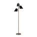 NOVA of California Culver Tree Lamp Matte Black — full product view