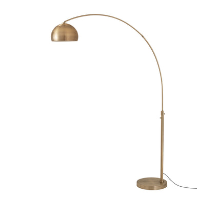 NOVA of California Float 92"H 1-Light Arc Lamp Weathered Brass — full product view