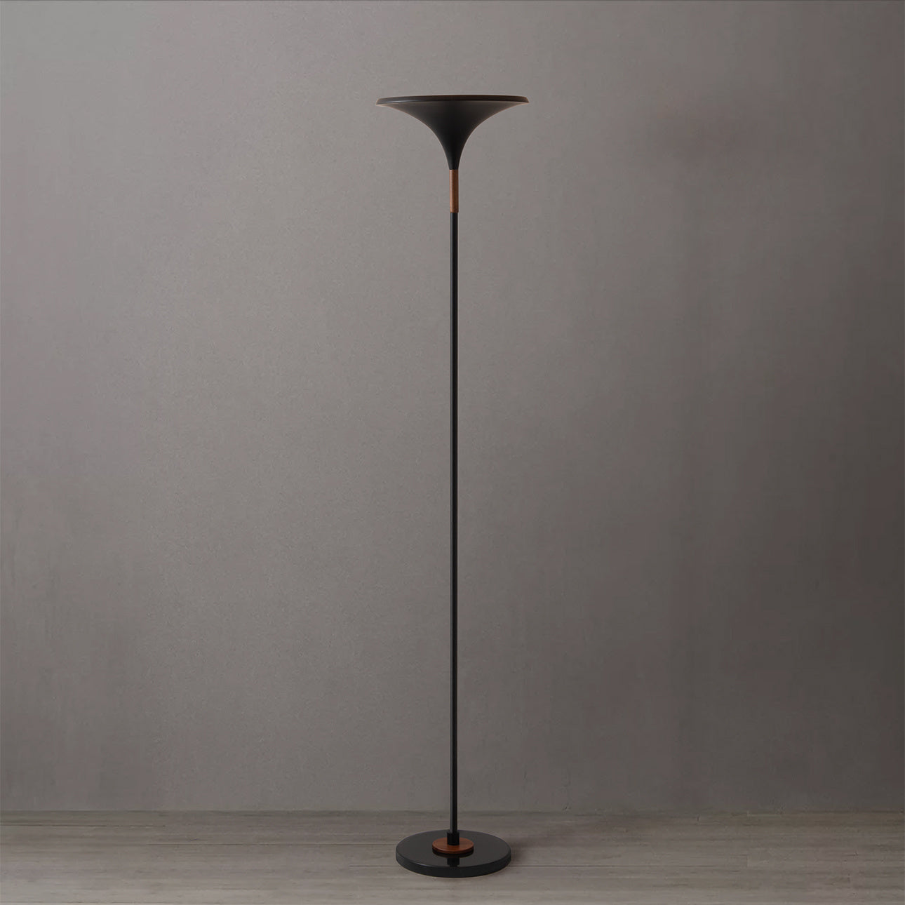 NOVA of California Lodi Torchiere Floor Lamp — styled view