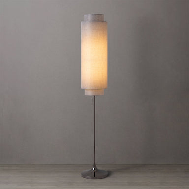 NOVA of California Lollipop Floor Lamp Cashmere Gray — styled view