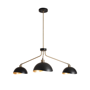 NOVA of California Luna Bella 3-Light Chandelier — full product view