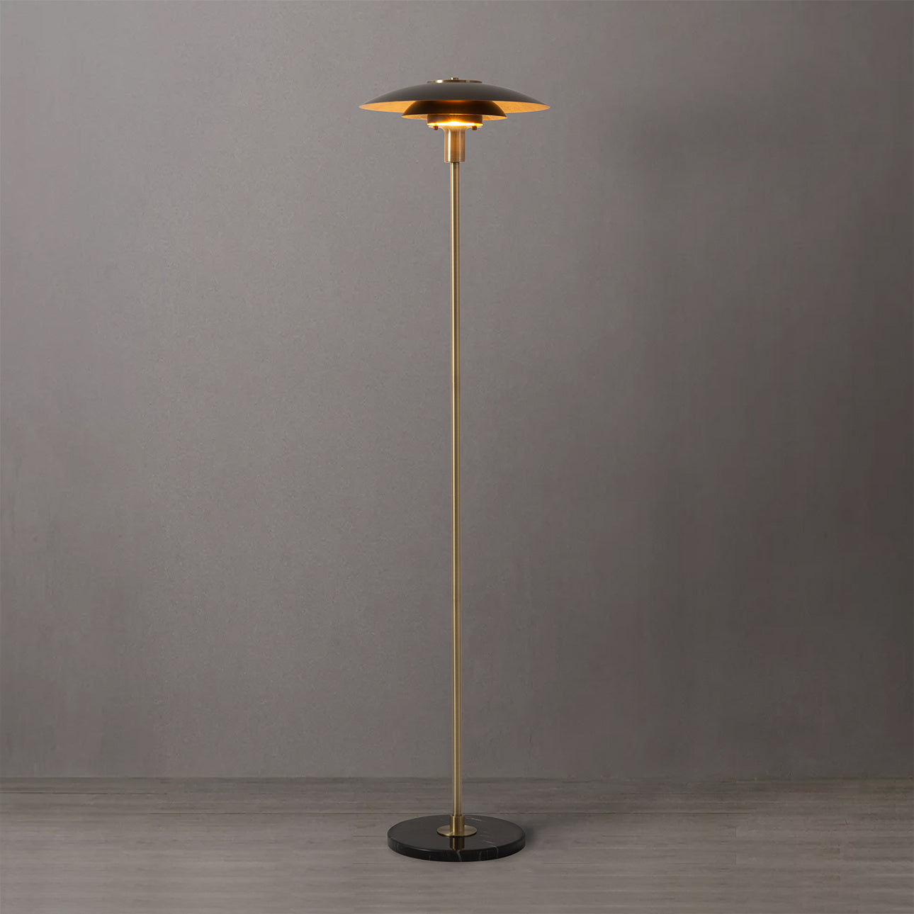 NOVA of California Rancho Mirage Floor Lamp — styled view