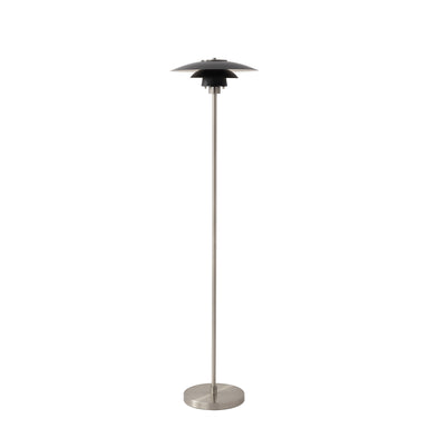 NOVA of California Rancho Mirage Slimline Floor Lamp Silver — full product view