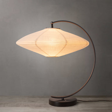 NOVA of California Roswell Table Lamp — styled view