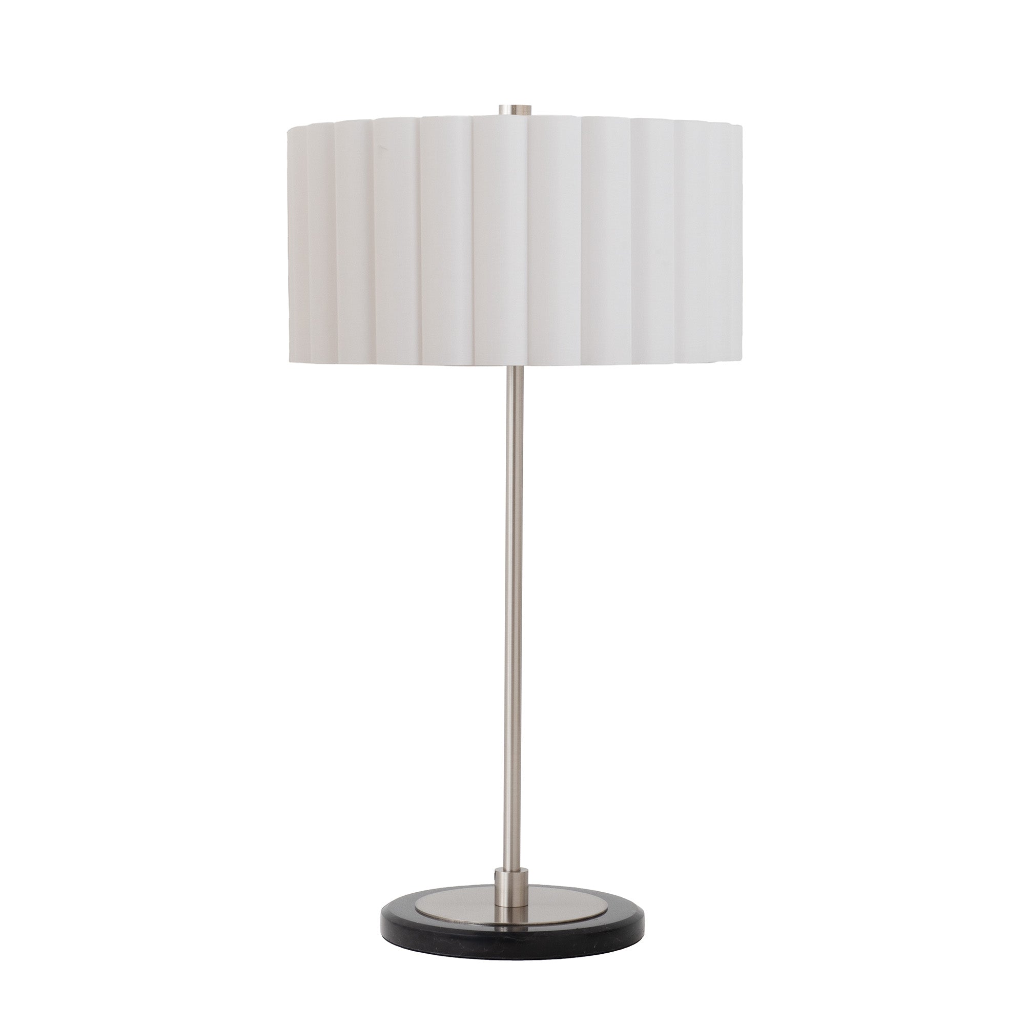 NOVA of California Scallop Slimline Table Lamp — full product view