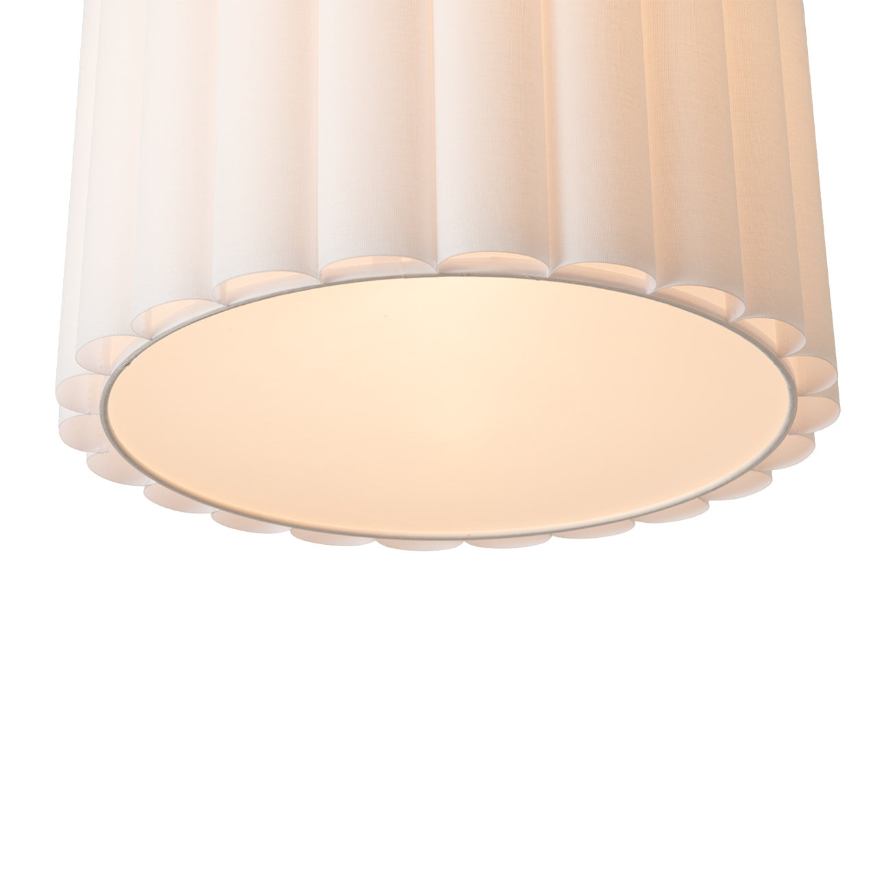 NOVA of California Scalloped Pendant Light — close-up detail