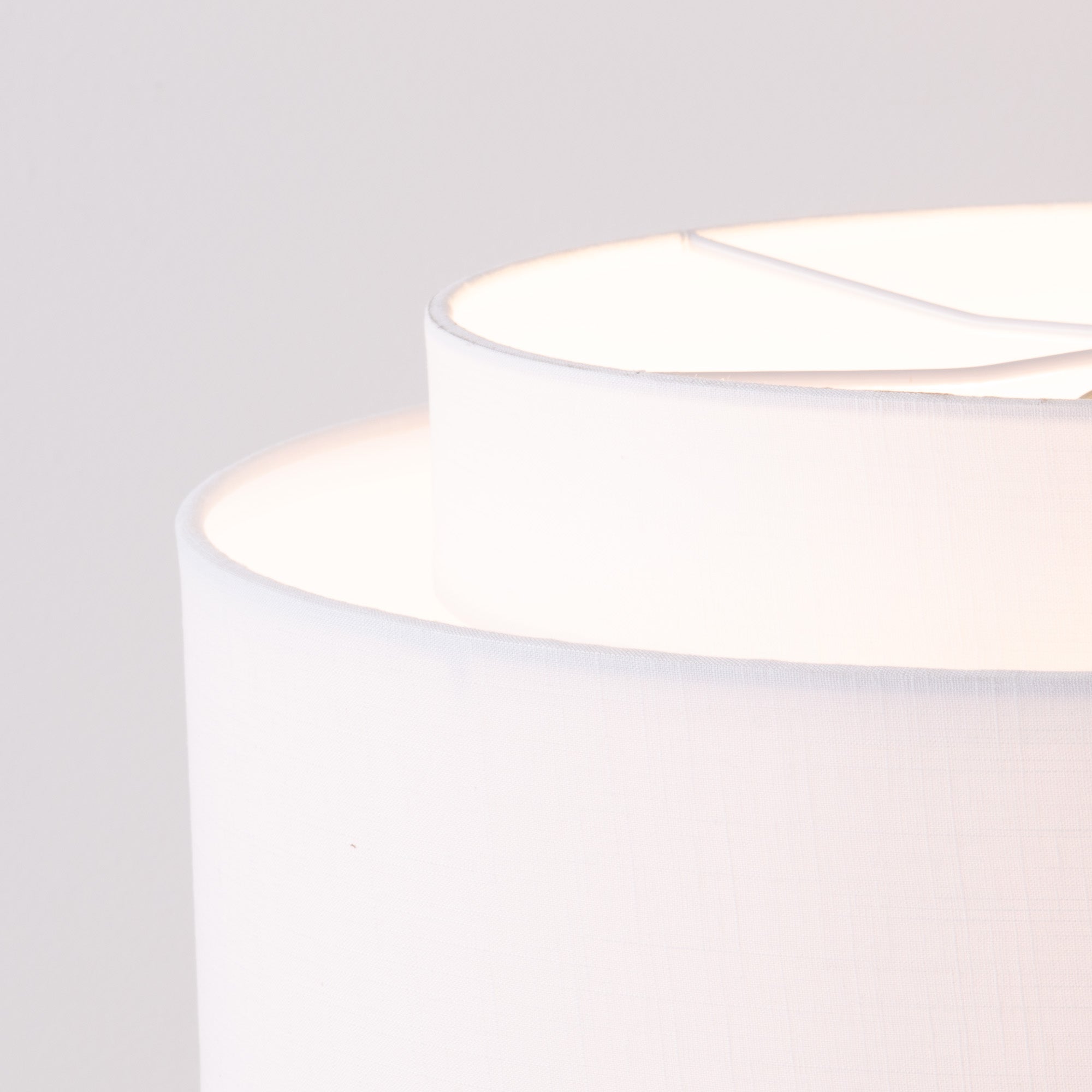 NOVA of California Slimline Coronado Table Lamp Lamp Satin Nickel — close-up detail