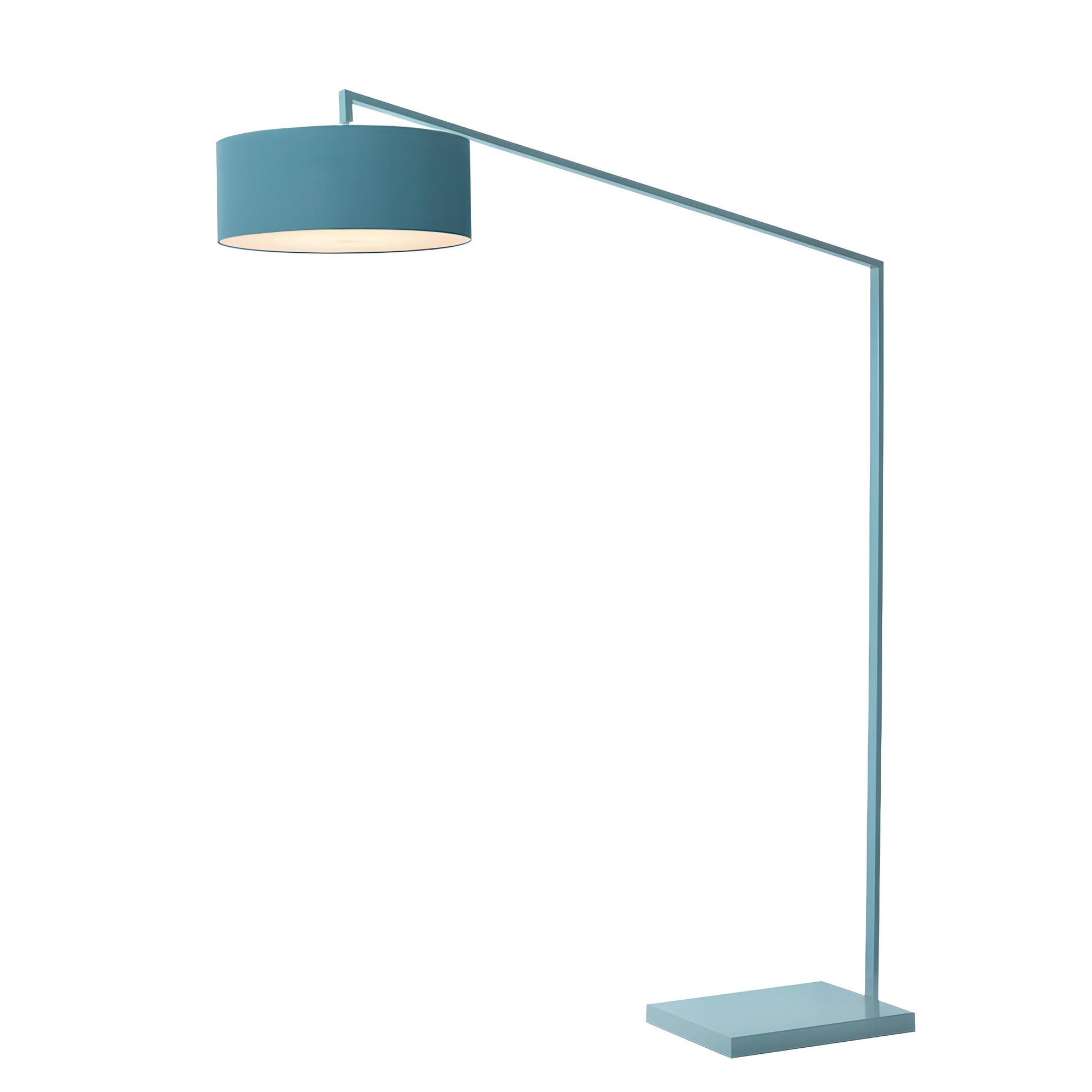 NOVA of California Stretch 87" Arc Floor Lamp Pool Blue — full product view