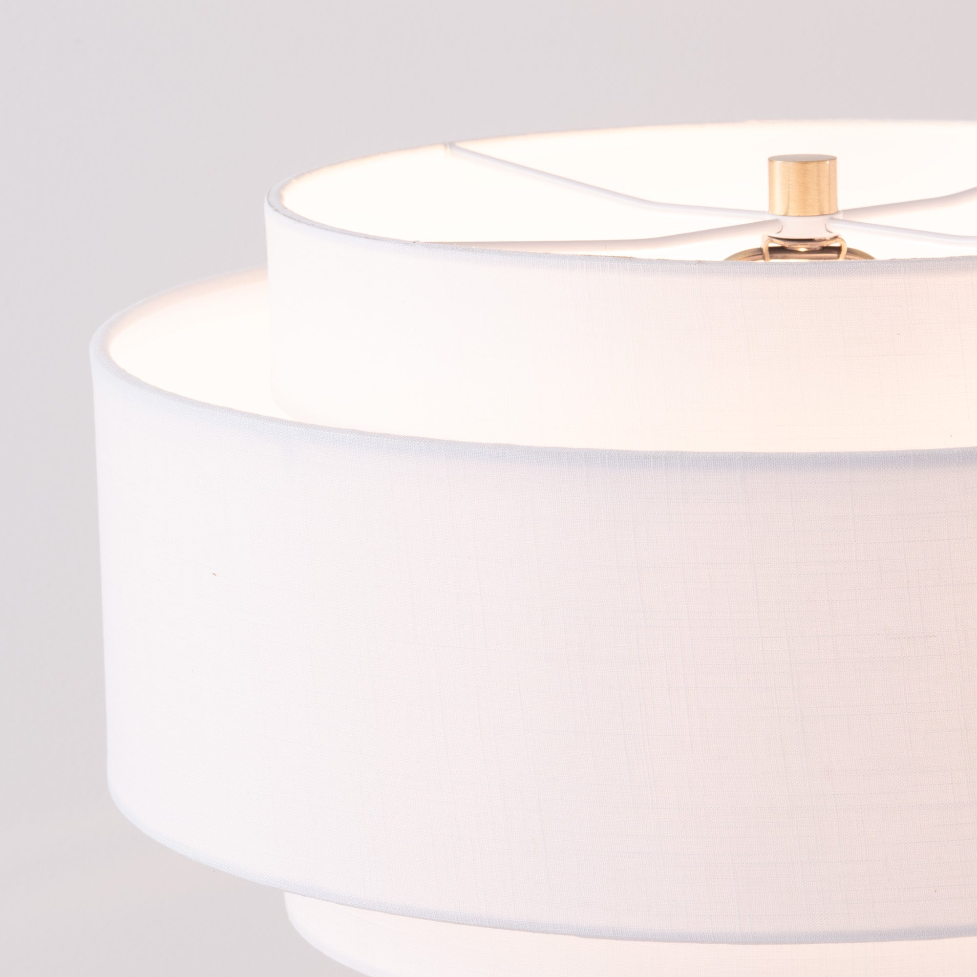 NOVA of California Tambo Coronado Table Lamp Natural Ash — close-up detail
