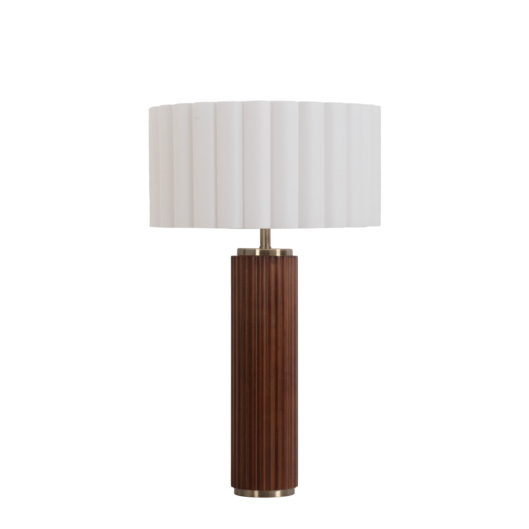 NOVA of California Tambo Table Lamp Dark Walnut — full product view