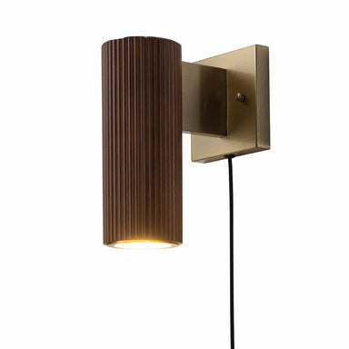 NOVA of California Tambo Wall Sconce Dark Walnut — full product view