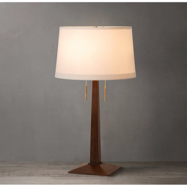 NOVA of California Taper Table Lamp — styled view