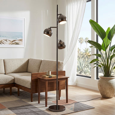 NOVA of California Triplet 3-Light Tree Floor Lamp — styled view