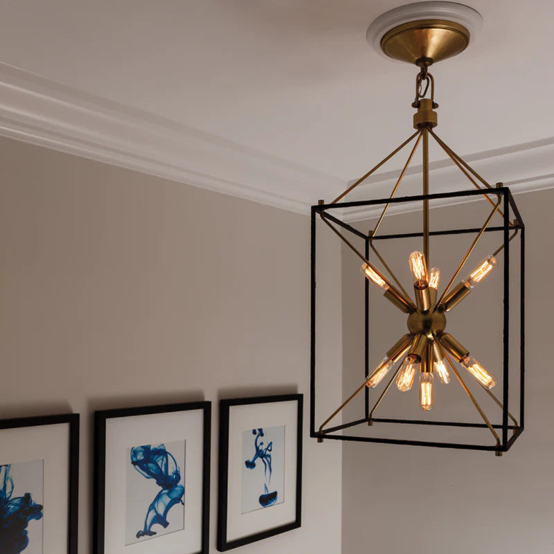 Framed Starburst Pendant | Assorted Sizes