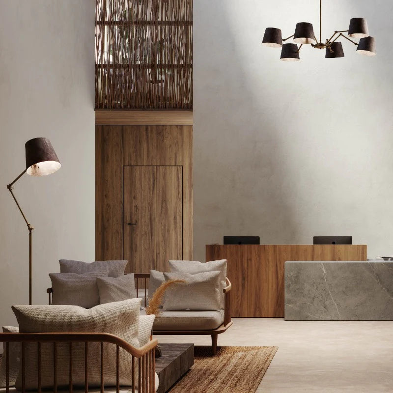 Luxury Designer Industrial Style Floor Lamp
