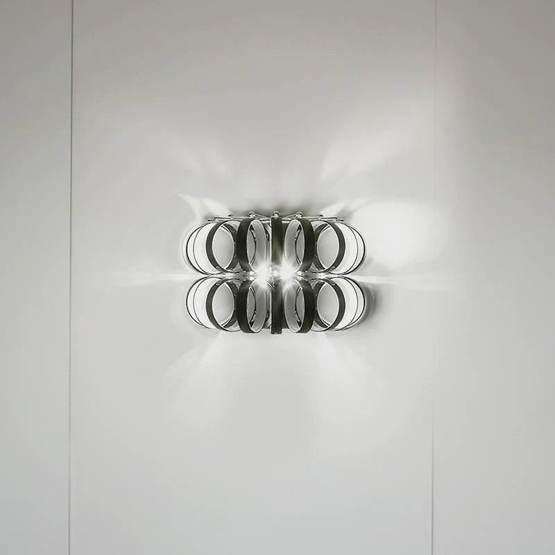 Italian Glass Chain-Link Wall Light