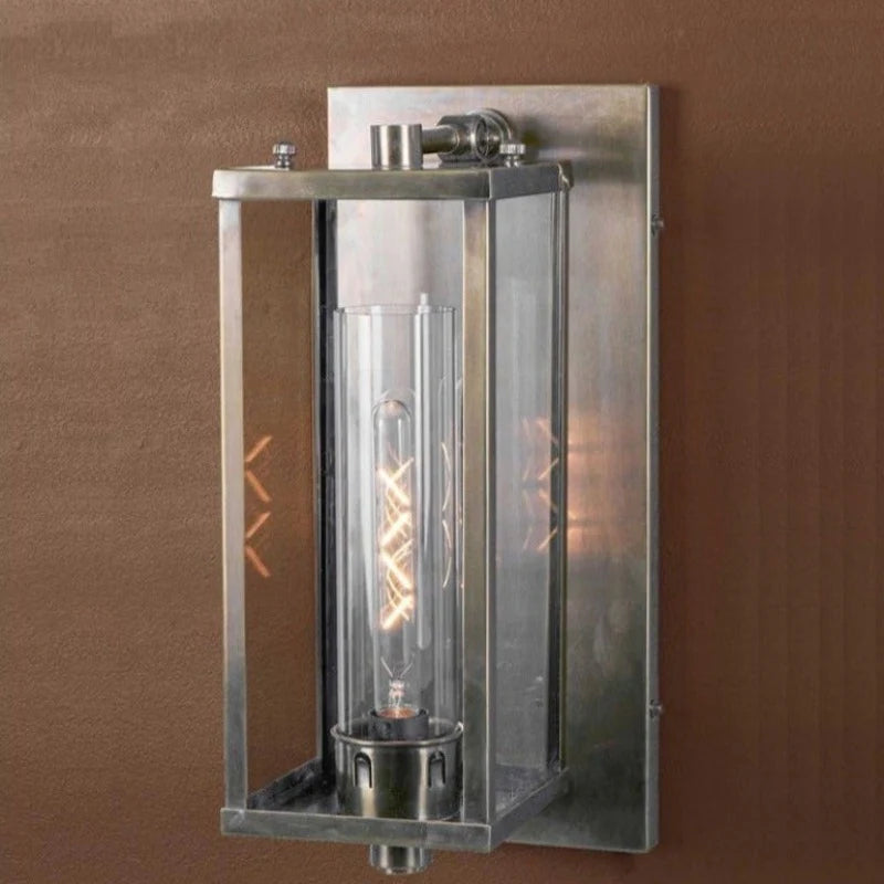 Traditional Exterior Lantern Wall Light
