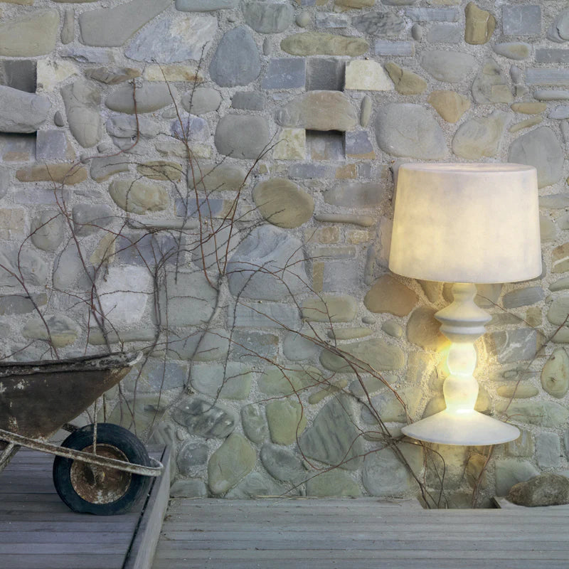 Exterior Elevated Fiberglass Floor Lamp
